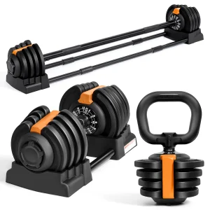 3-in-1 Dumbbell Set