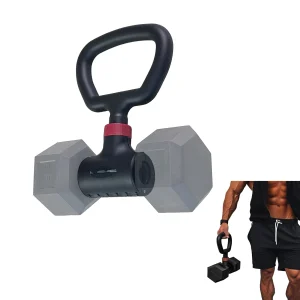 Convert Dumbbells to Barbell Set and Kettlebell