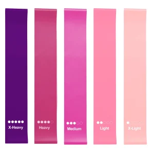 Set of 5 Resistance Exercise Loop Bands
